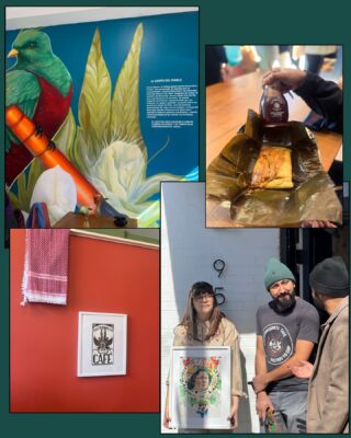 Congratulation to friends at @anticonquistacafe for a successful grand opening today! ☕️💚📚🇵🇸 Stop by and say hello to them (and you’ll probably see me there from time to time 👀📚): 952 West 18th street, Chicago, IL 60608